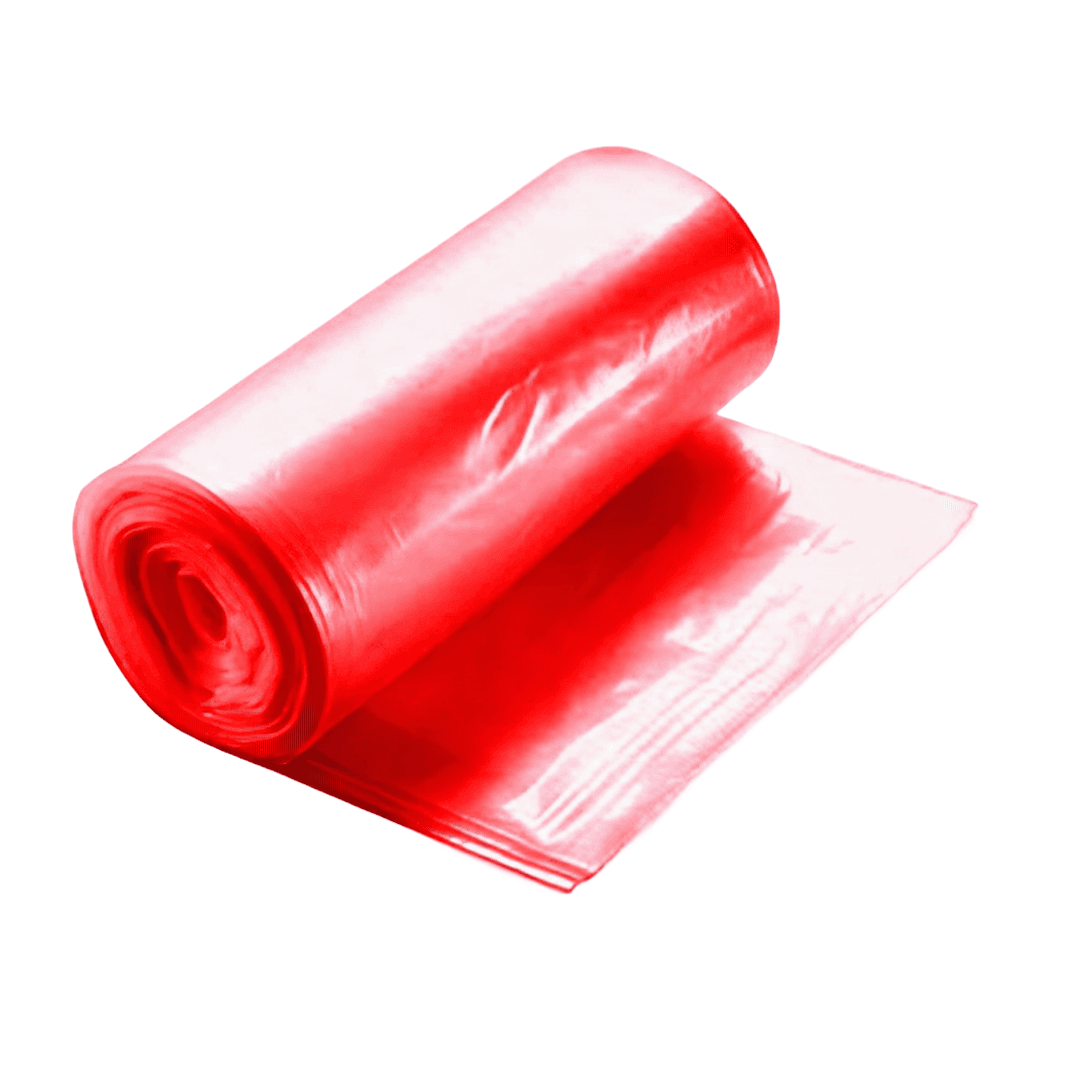 Biohazard Bag 33X39 IN Red Plastic 1.3MIL 150/Case