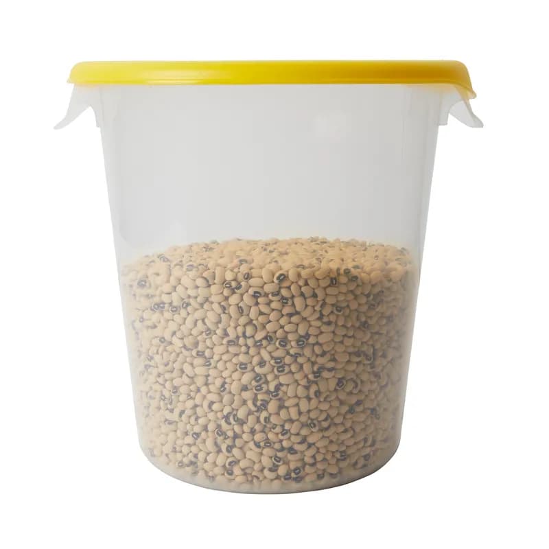 Lid Yellow HDPE Food Safe 1/Each