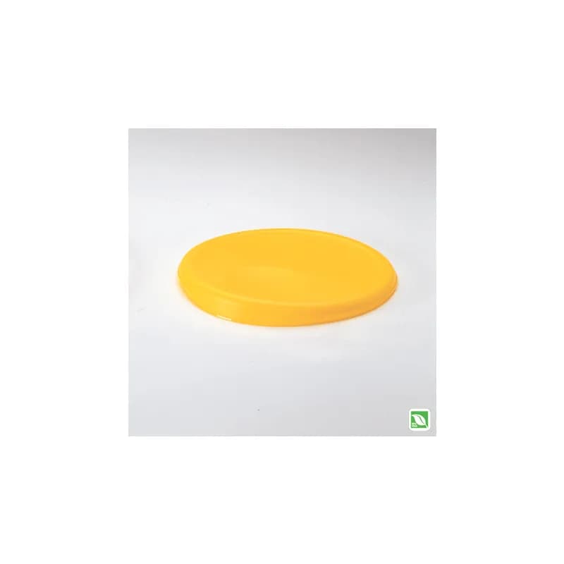 Lid Yellow HDPE Food Safe 1/Each