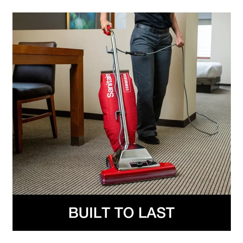 Sanitaire® TRADITION® Wide Track® Upright Vacuum Shake Out Bag 16.5X20.5X10.5 IN 18 QT 16IN 7 amp With 50FT Cord 1/Each