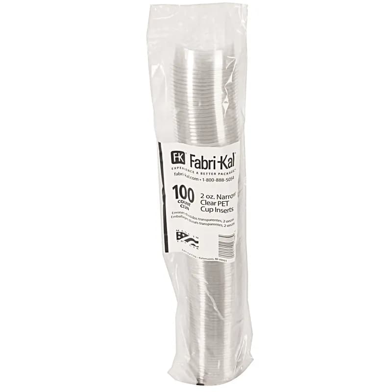 Souffle & Portion Cup Insert 2 OZ PET Clear 1000/Case
