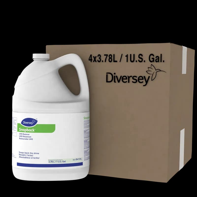 Snapback Lemon Floor Restorer 1 GAL Burnishing Liquid RTU 4/Case