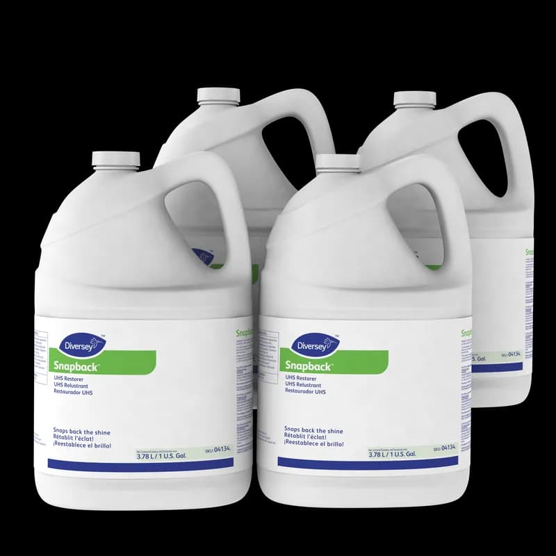 Snapback Lemon Floor Restorer 1 GAL Burnishing Liquid RTU 4/Case
