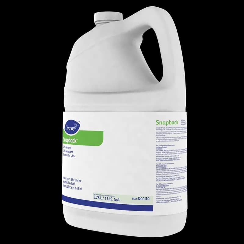 Snapback Lemon Floor Restorer 1 GAL Burnishing Liquid RTU 4/Case