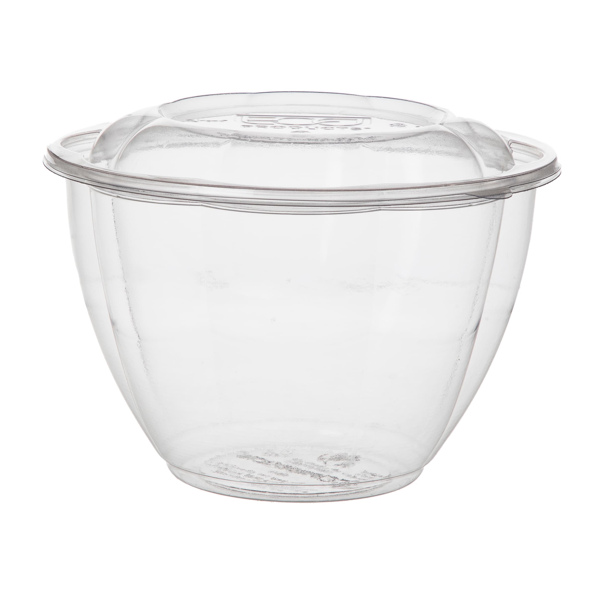 Salad Bowl & Lid Combo 48 OZ PLA 150/Case