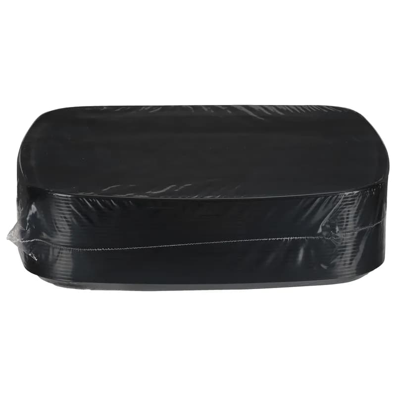 Mozaïk® Serving Tray Base 14.1X14.1X0.69 IN PP Black Square 25/Case