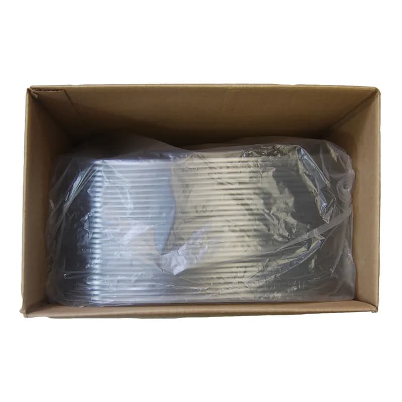 Lid Flat 14.4X14.4X0.4 IN PET Clear Square For 320 OZ Bowl 25/Case