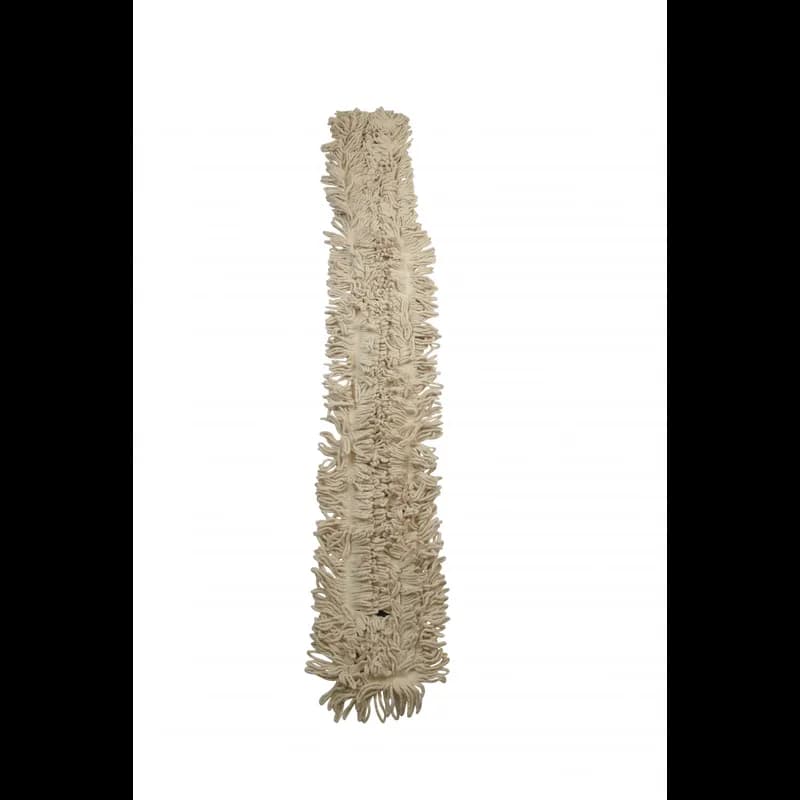Bristles Dust Mop 60X5 IN White Synthetic Fiber 4PLY Loop End Disposable 1/Each