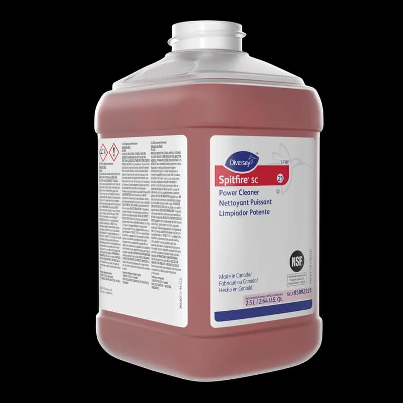 Spitfire® SC Power Cleaner Pine Degreaser All Purpose Cleaner 2.5 L Multi Surface Heavy Duty Liquid Kosher For J-Fill® 2/Case