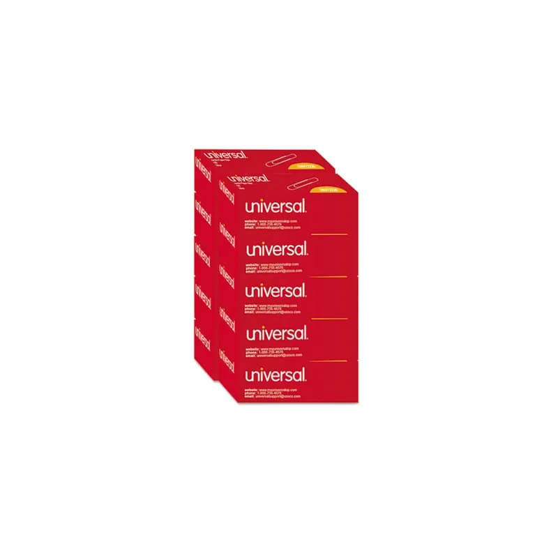 Universal® Paper Clip Jumbo Silver Smooth 1000/Pack