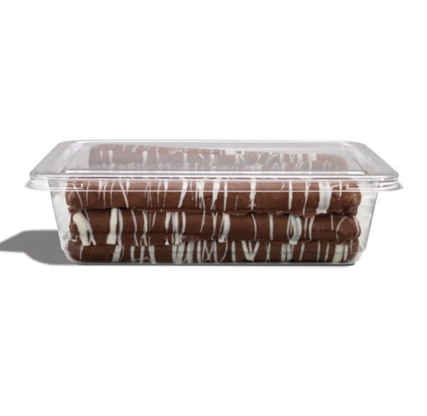 Fresh 'n Clear® Deli Container Base 48 OZ PET Clear Rectangle 360/Case