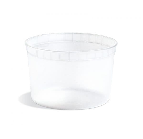 Soup Food Container 64 OZ PP Clear 200/Case