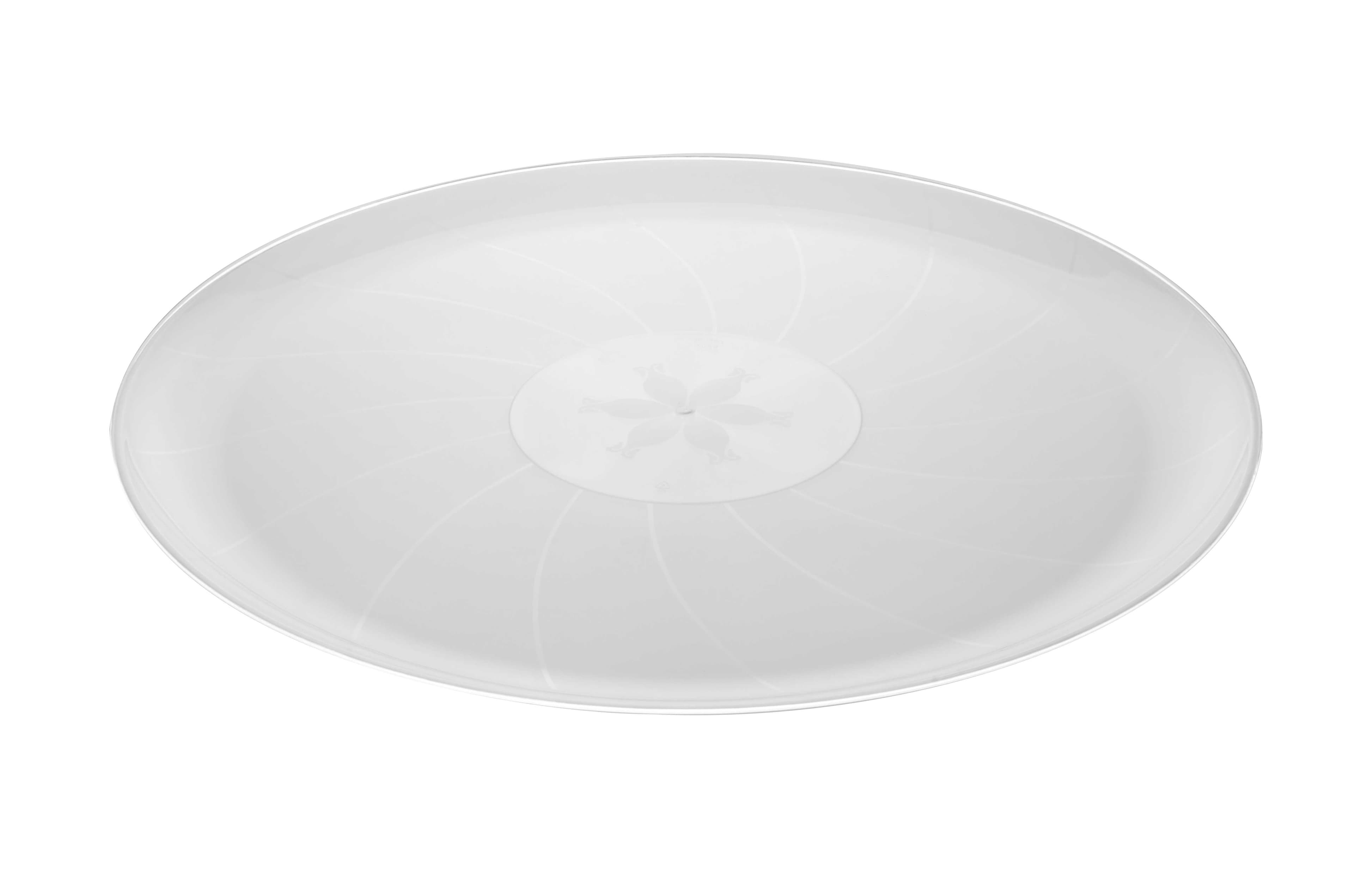 Platter Pleasers Serving Tray 12 IN PP Clear Round 25/Case