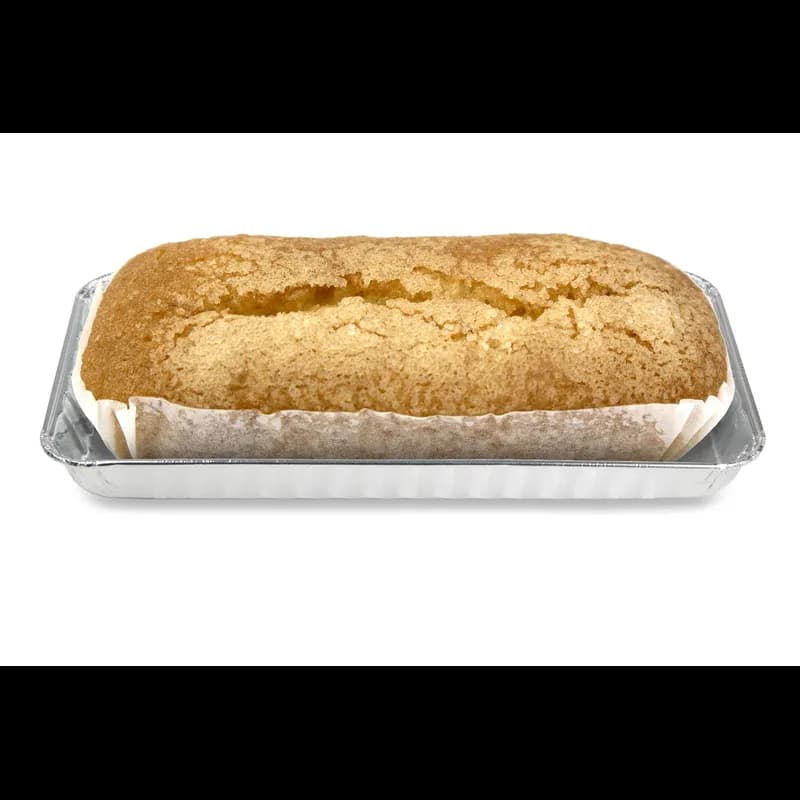 Danish Dessert Container Base 6X4 IN Aluminum Silver Rectangle Shallow 500/Case