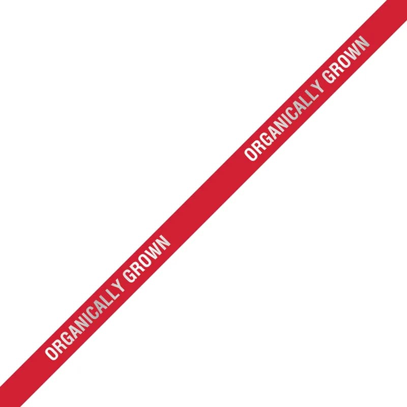 Organic Twist Tie 18X0.375 IN Metal Paper Green 300/Pack