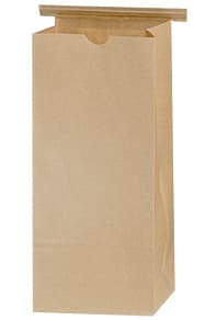 Bagcraft® Coffee Bag 4.25X2.50X9.75 IN 1 LB Paper Kraft With Tin Ties Closure 1000/Case