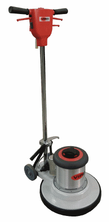 Viper Floor Buffer 27X17X48 IN 17IN Silver Black Red 175 RPM Low Speed 1/Each