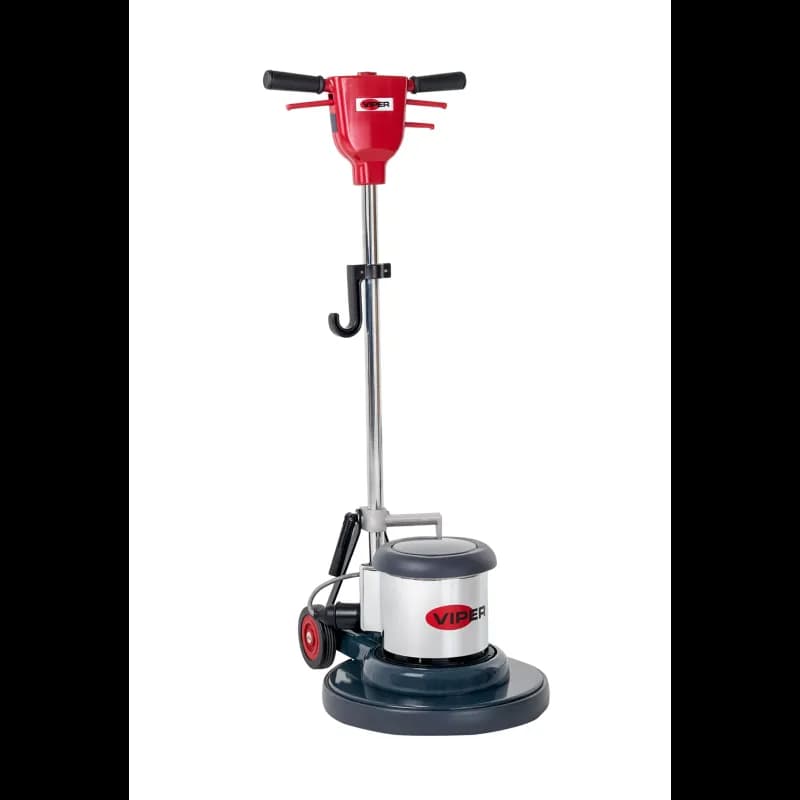 Viper Floor Buffer 27X17X48 IN 17IN Silver Black Red 175 RPM Low Speed 1/Each