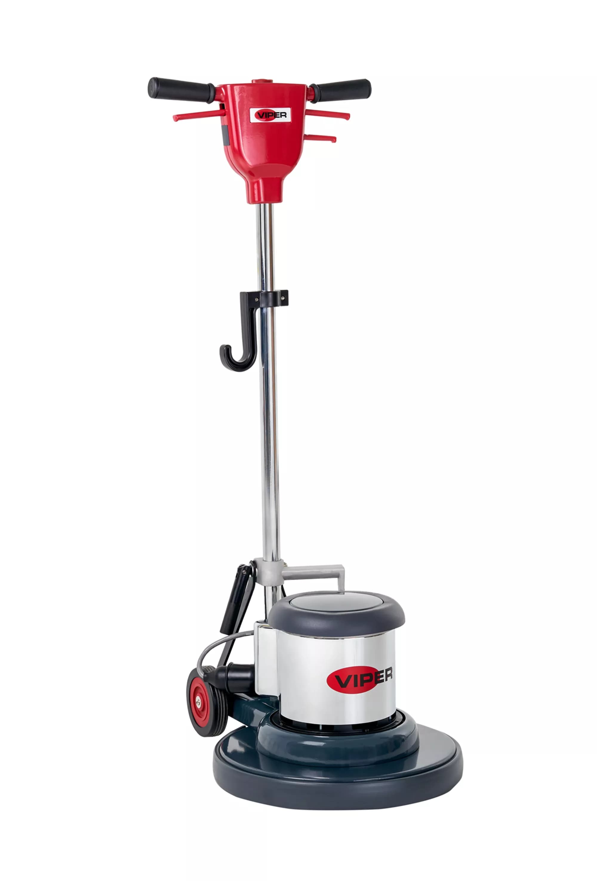Viper Floor Buffer 27X17X48 IN 17IN Silver Black Red 175 RPM Low Speed 1/Each