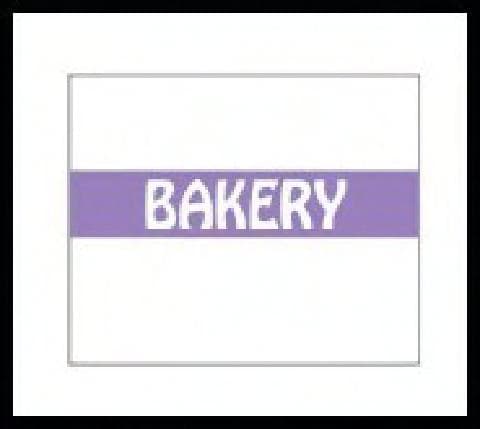 Monarch 1115 Bakery Label 1500 Count/Roll 10 Rolls/Case 15000 Count/Case