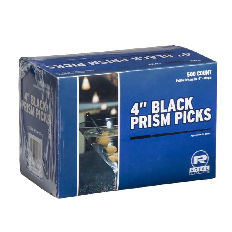 Prism Pick PS Black 500 Count/Pack 5 Packs/Case