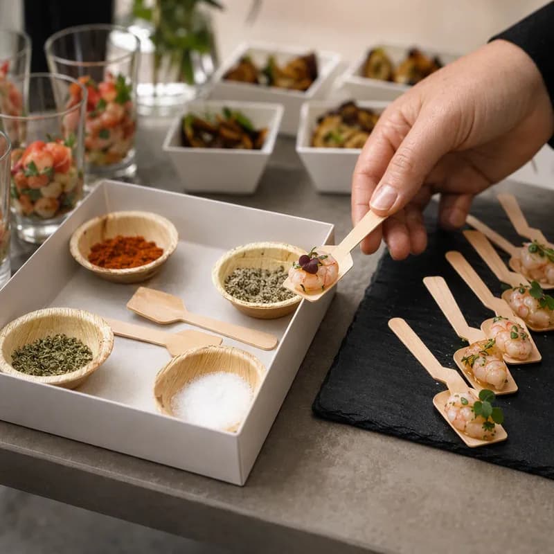 Tasting Spoon 4 IN Wood 400/Case