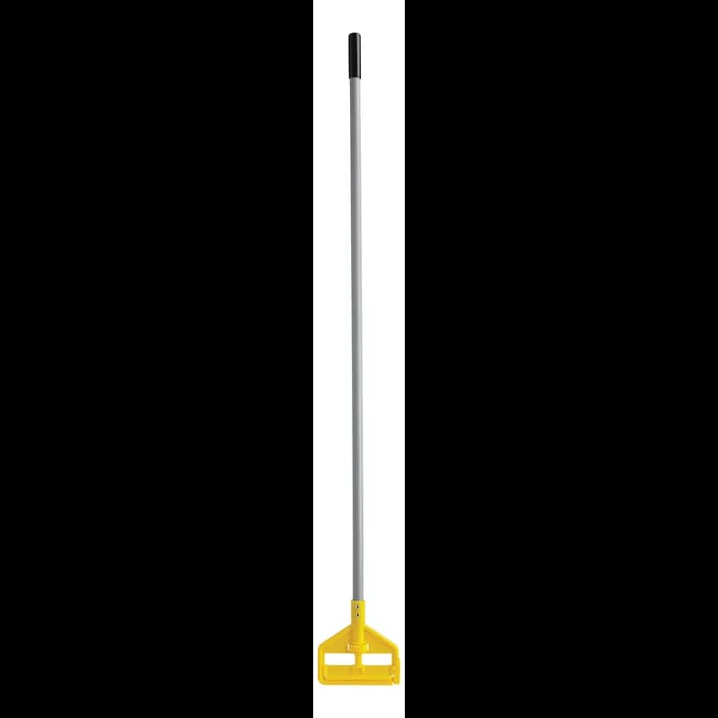 Invader® Wet Mop Handle 60 IN Yellow Gray Aluminum Vinyl Side Gate 1/Each