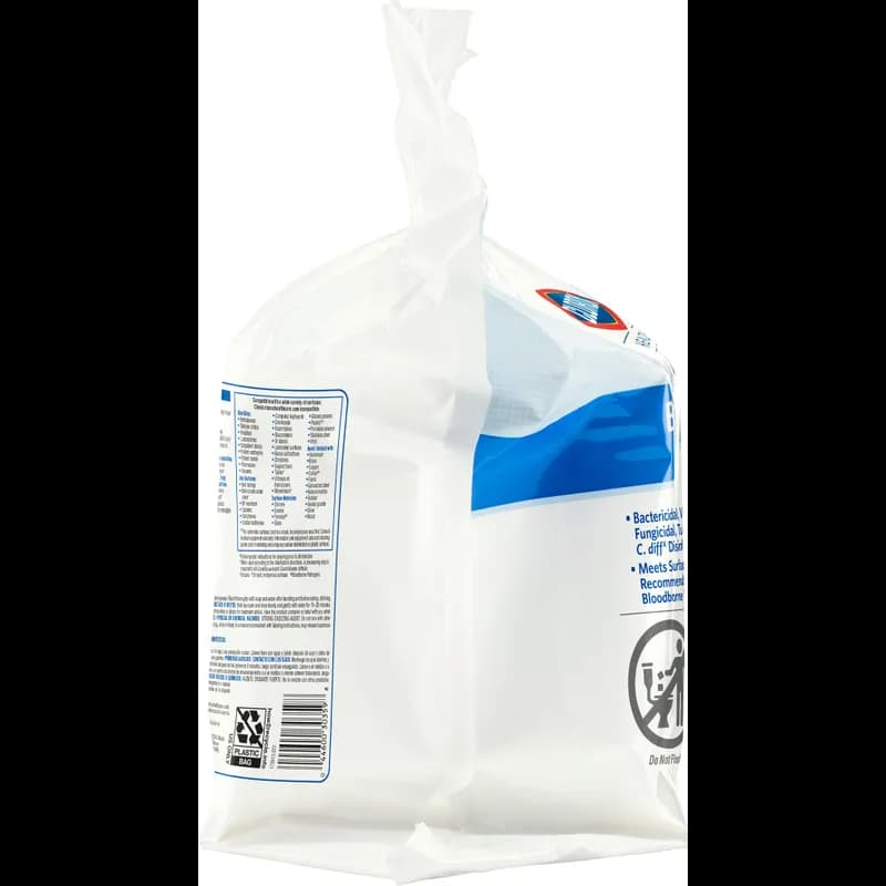 Clorox Healthcare® Bleach Germicidal Unscented 1-Step Disinf Multi Surf Wipe Antibac Refill 110 Count/Pack 2 Packs/Case