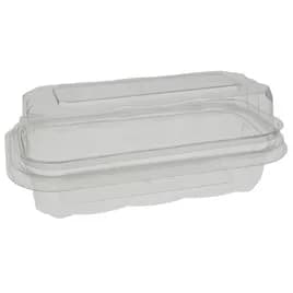 EarthChoice® Deli Container Hinged 8.7X3.3X2.8 IN RPET Clear Tamper-Evident 150/Case