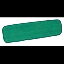 MaxiPlus® Wet Mop Pad 18X5 IN Green Microfiber Pocket 1/Each