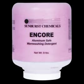 Encore Dishmachine Detergent 8 LB Solid Metal Safe 4/Case