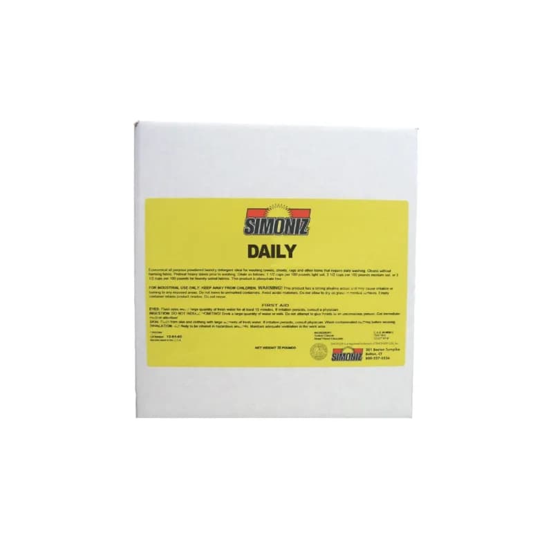 Daily Lemon Laundry Detergent 50 LB Powder Non-Phosphate 1/Case