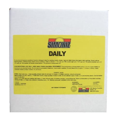 Daily Lemon Laundry Detergent 50 LB Powder Non-Phosphate 1/Case
