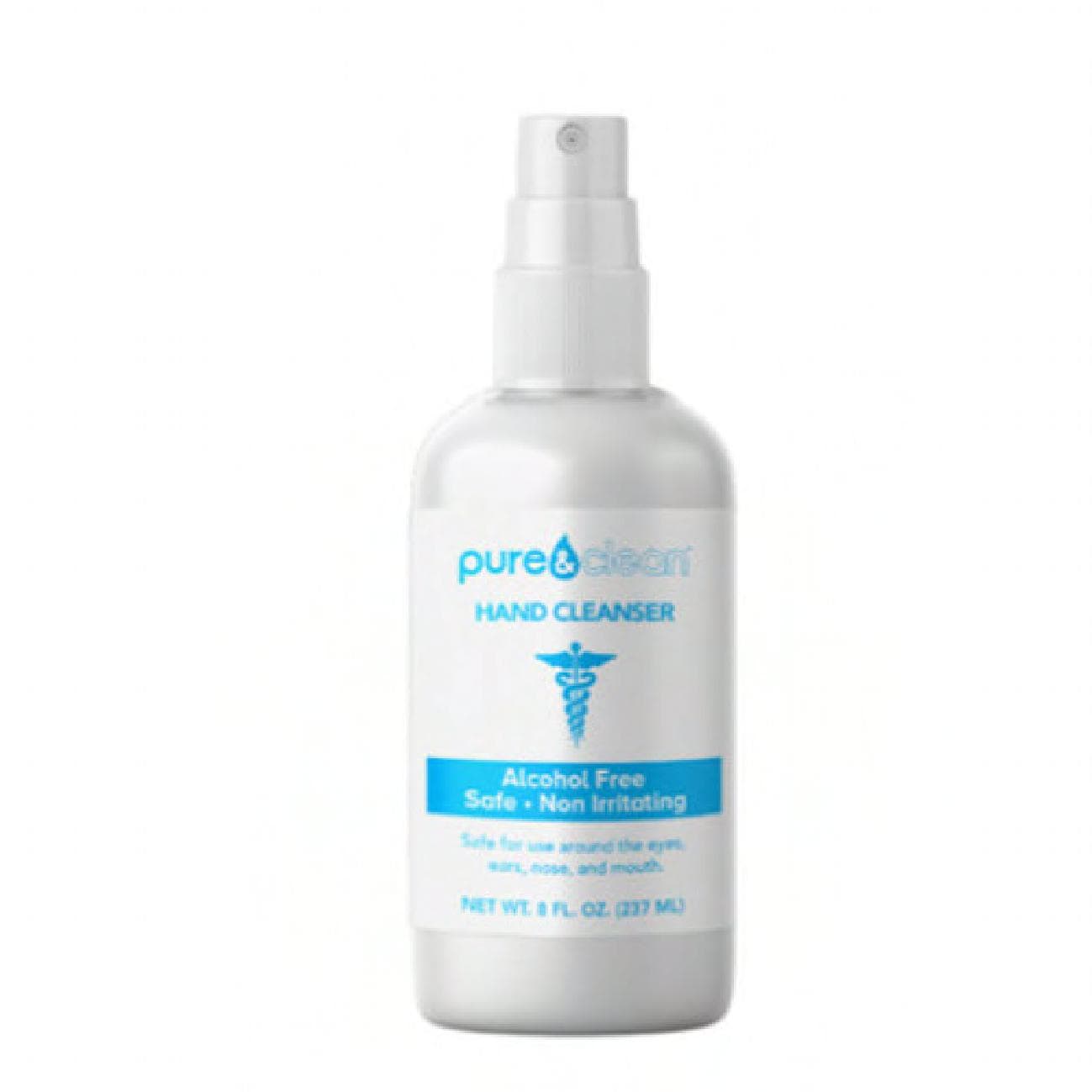 Pure Clean Hand Sanitizer Spray 8 OZ Alcohol Formula 20/Case