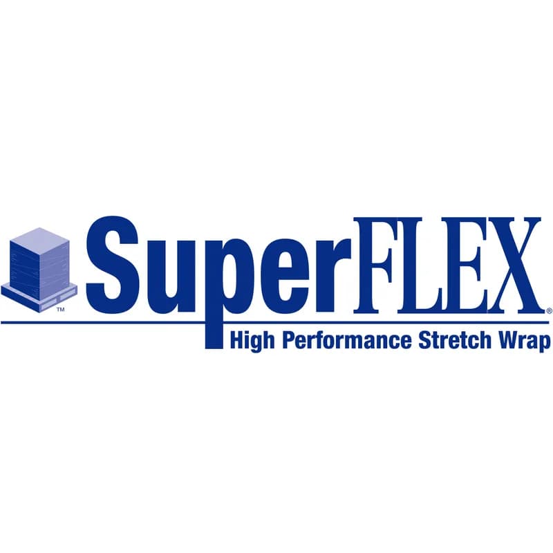 SuperFLEX Machine Stretch Film 20IN X6000FT Clear CPP 75GA 3.1MIL 19MIC 1 Rolls/Case 40 Cases/Pallet