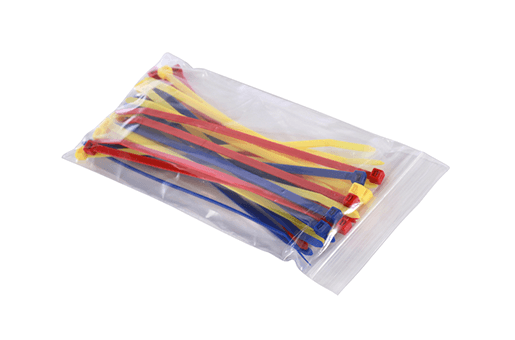 Bag 4X4 IN 2MIL Clear With Zip Seal Closure 1000/Case