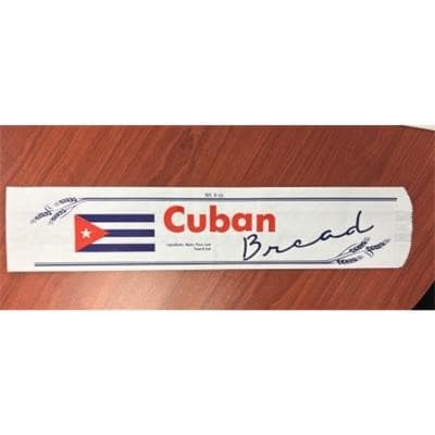 Cuban Bread Bag 5X3X24 IN Paper With Ingredients 1000/Case