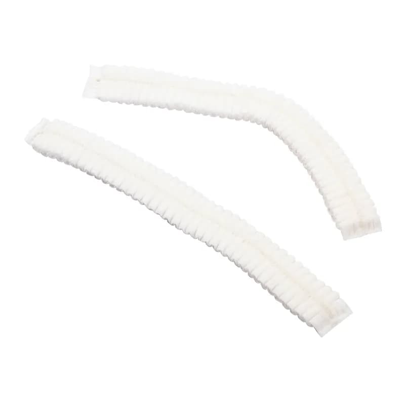 Bouffant Cap 21 IN White PP 100 Count/Pack 10 Packs/Case 1000 Count/Case