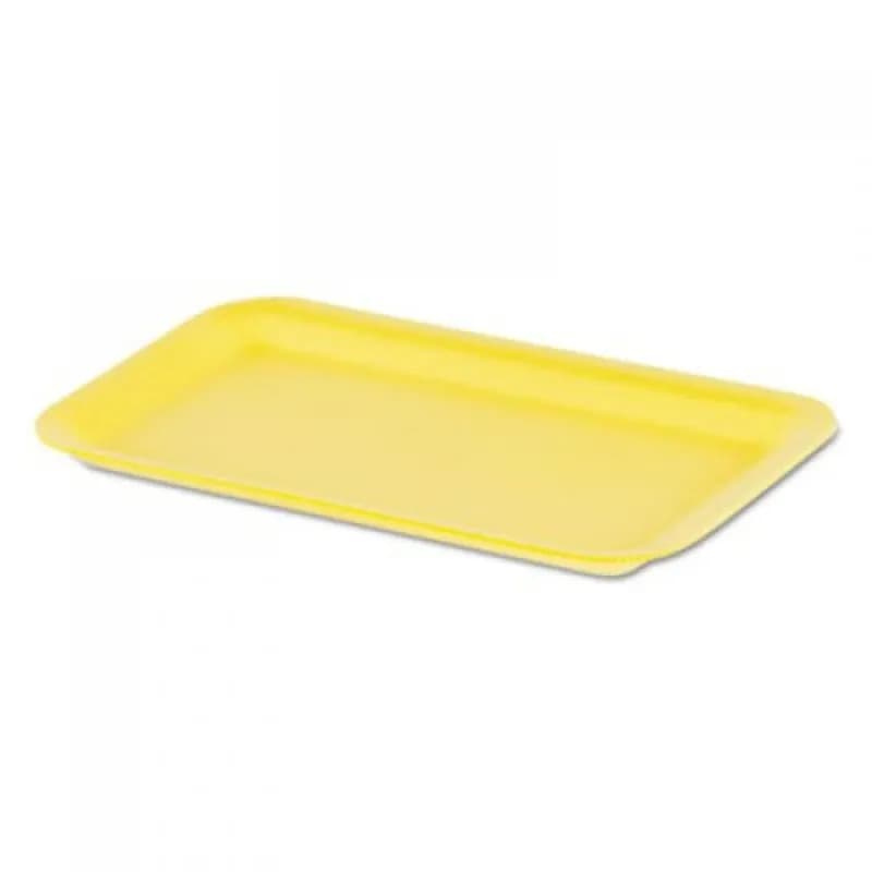17S Meat Tray Foam Yellow 1000/Case