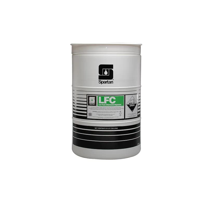 LFC® Unscented Degreaser 55 GAL Food Contact Alkaline Low Foam Chlorinated 1/Drum
