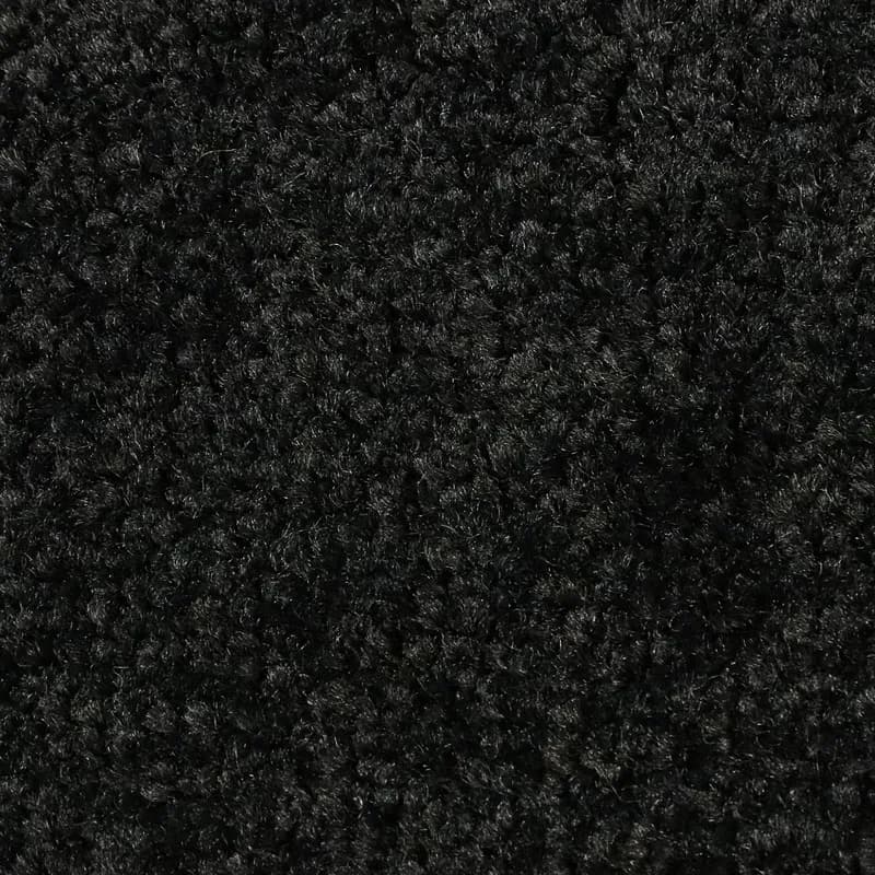 ColorStar® Entrance Mat 72X48X0.375 IN Black PET) Yarn Nitrile Rubber With Nitrile Rubber Smooth Backing 1/Each