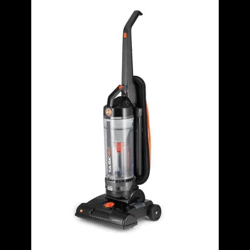 Commercial TaskVac Upright Vacuum 14IN 120 Volt With 35FT Cord Bagless Lightweight 1/Each