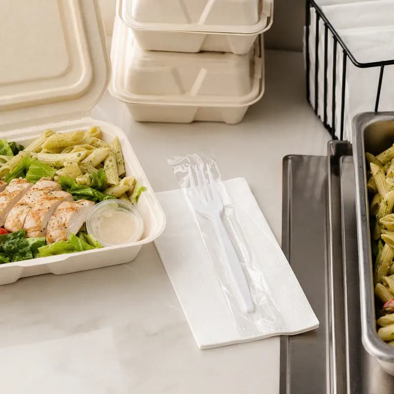 Fork White Individually Wrapped 500/Case