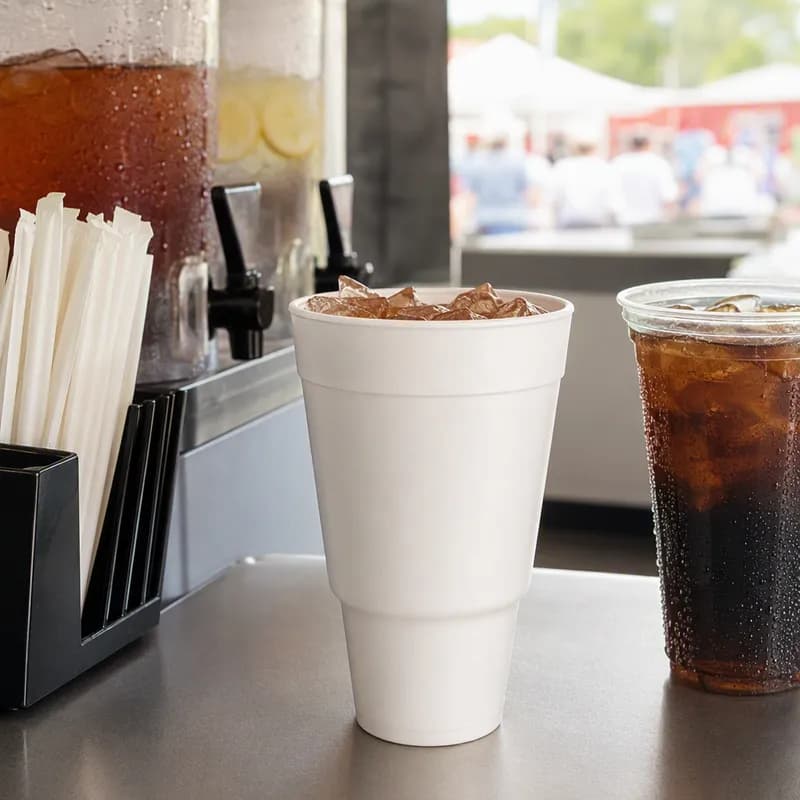Cup 32 OZ Polystyrene Foam White 300/Case
