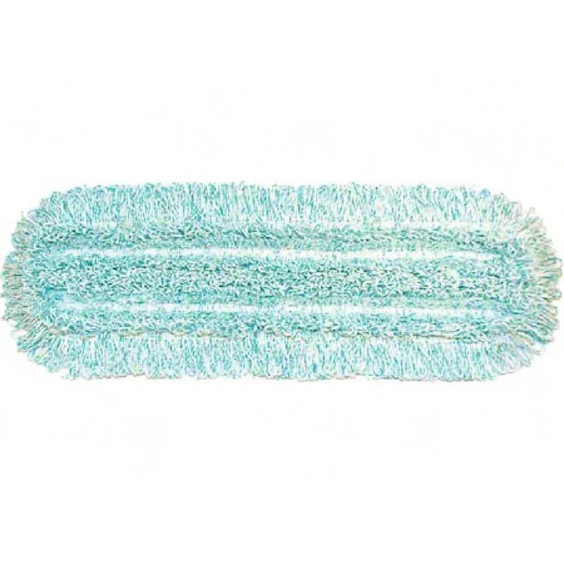 Dust Mop Head 24X5 IN Blue White 1/Each