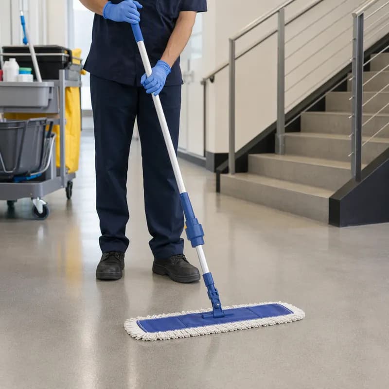 ZeroGravity™ Mop Handle Quick Change Clip On Connector Adjustable With Z Clip 1/Each