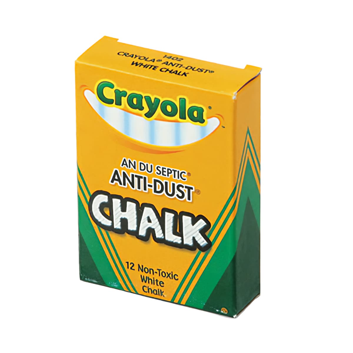 Chalk White Nontoxic Anti-Dust 12/Box