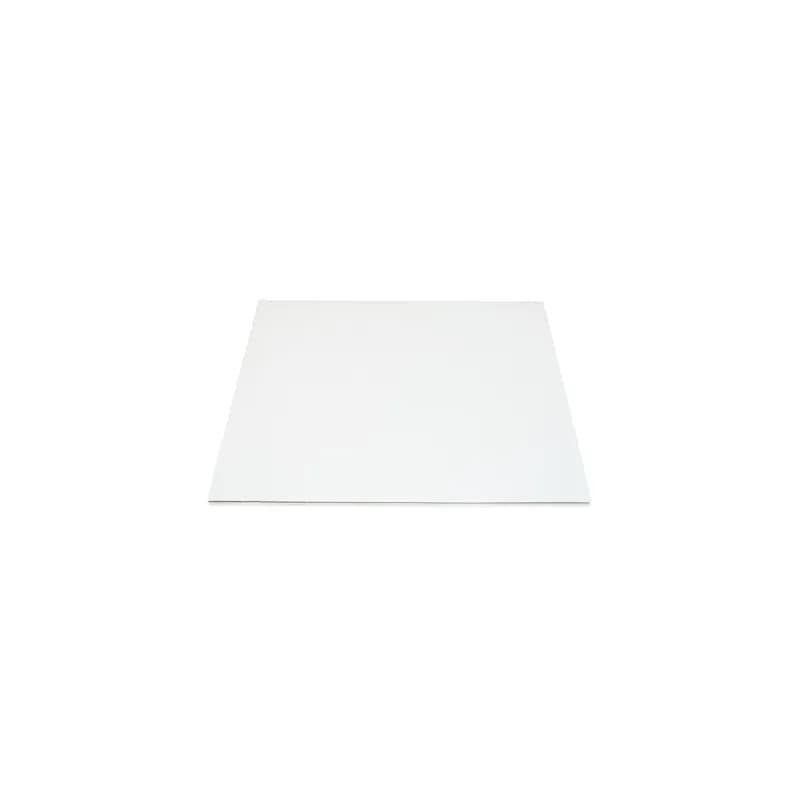 Cake Board 14X14 IN Corrugated Paperboard White Square 100/Bundle