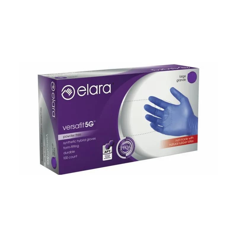Food Service Gloves Medium (MED) Blue 5g PVC Disposable Powder-Free 100 Count/Pack 10 Packs/Case 1000 Count/Case