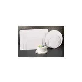 Cake Circle 9 IN Corrugated Paperboard White Grease Resistant 250/Case